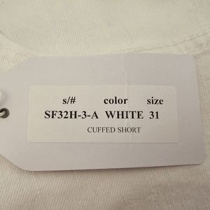 LAST CALL !!! NWT Just Black Cuffed Shorts size 31